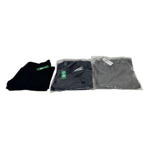 Gap Kids Boys Husky Large 10 Black Blue Gray Cargo Jogger Pants Pull On Lot of 3